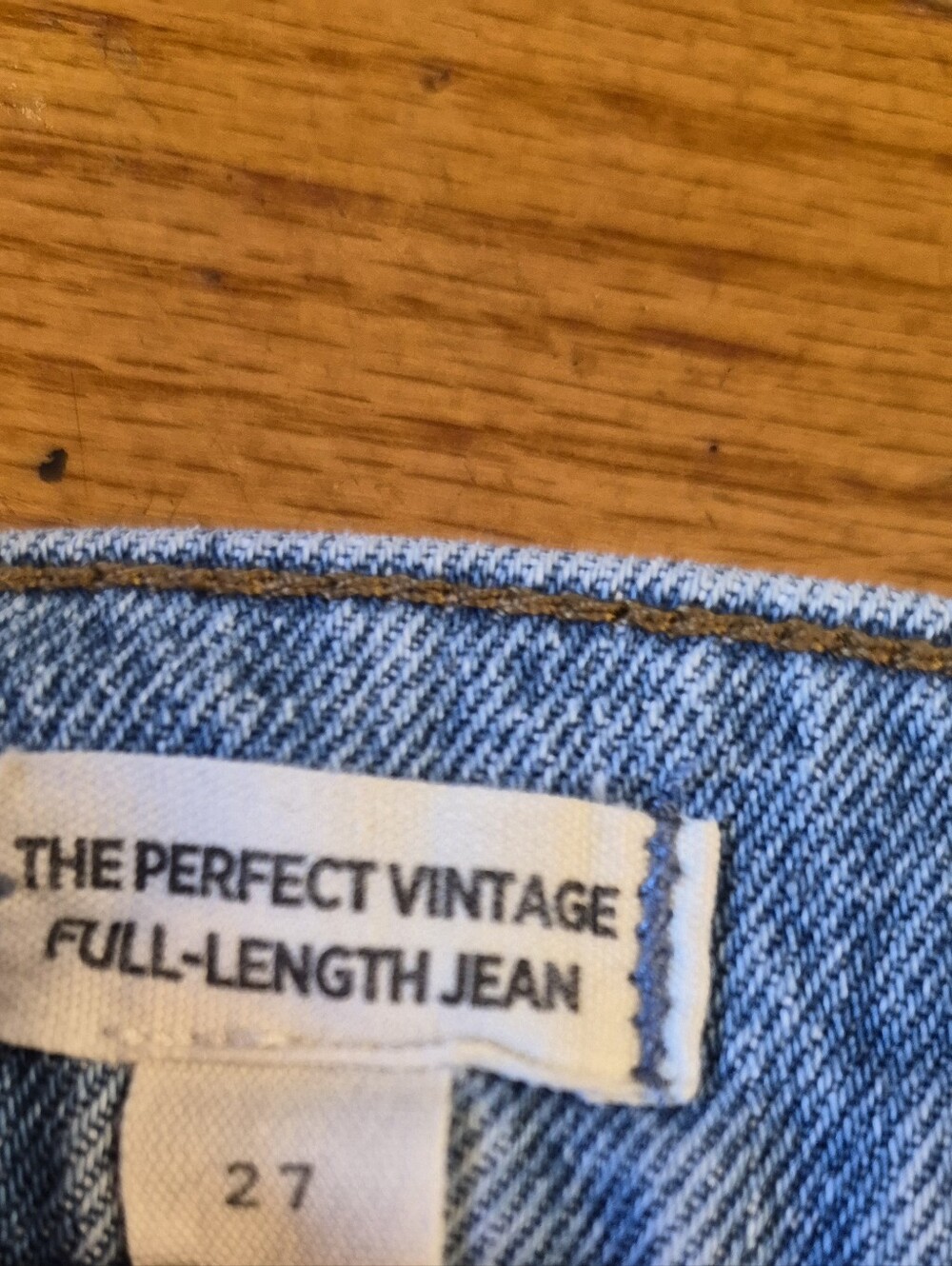Madewell The Perfect Vintage full-length jeans Size 27 - Picture 3 of 6